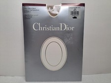 Christian Dior Ultra Silken Sheer Control Top Pantyhose - Ash Size 2 - Sealed