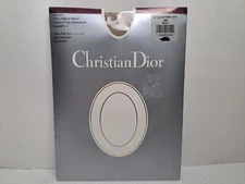 Christian Dior Ultra Silken Sheer Control Top Pantyhose - Ash (Size 2) - Sealed