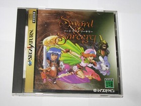 Sword and Sorcery Sega Saturn Japan import +reg card US Seller