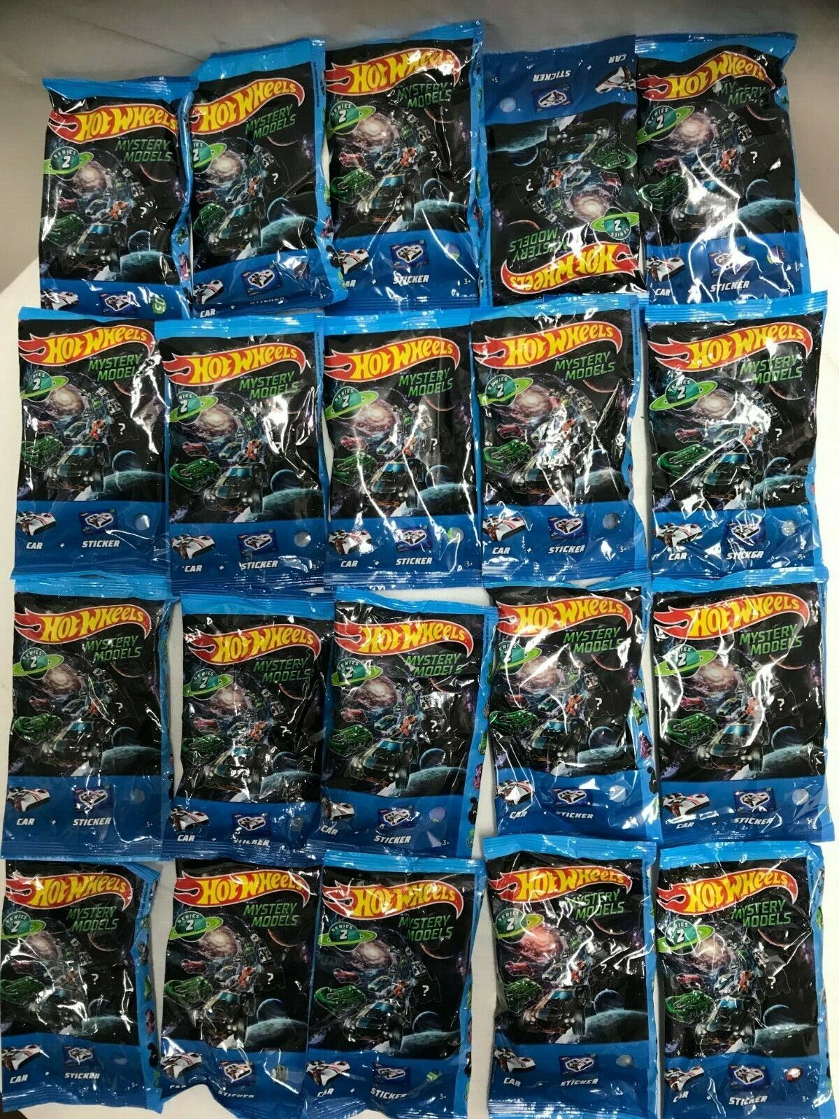 Hot wheels models series 2 blind bags lot of 20 Hot wheels models series 2 blind bags lot of 20