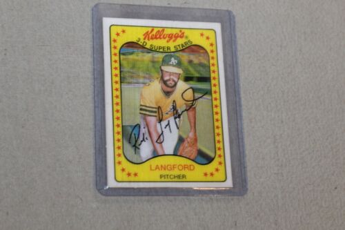 1981 Kellogg's 3-D Super Stars Baseballkarte komplett Beenden Sie Ihre Liste Set ABHOLUNG - Bild 107 von 126