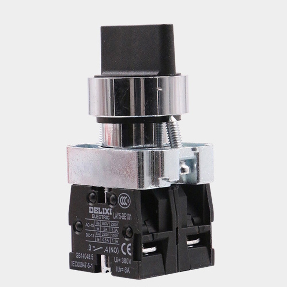 1x 3-Gear Rotary Selector Control Panel Mount Cam Switch Two Normally ...
