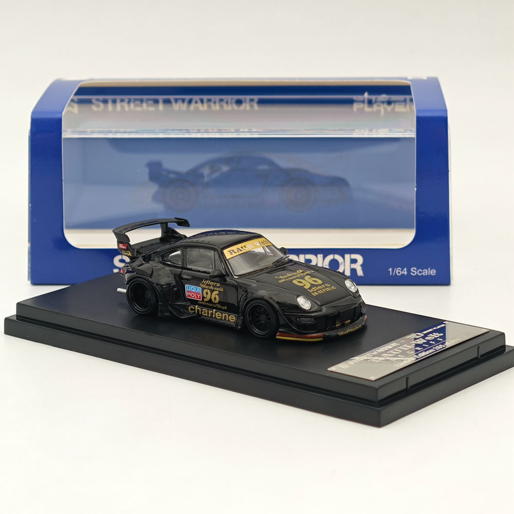 SW 1:64 Porsche RWB 993 Charlene Wide Body Modified Low Tail