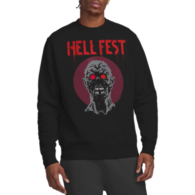 Hell Fest Logo Sweatshirt, schwarz