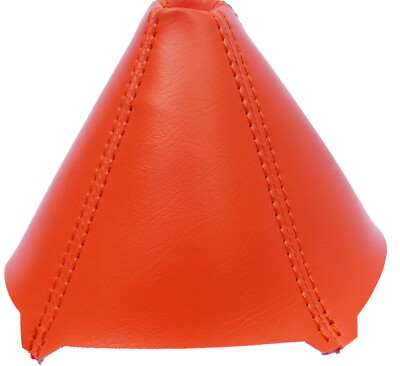 #ad Fits 08 14 Dodge Challenger Vinyl Manual Shift Boot Orange $19.60