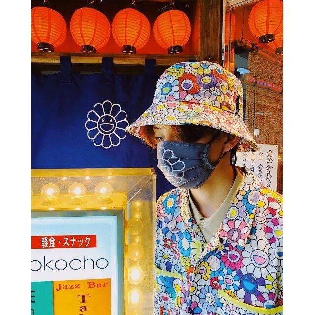 ハット Flower Bucket Hat kaikaikiki Takashi Murakami Flower Bucket Hat Multi-Color SIZE L kaikai kiki