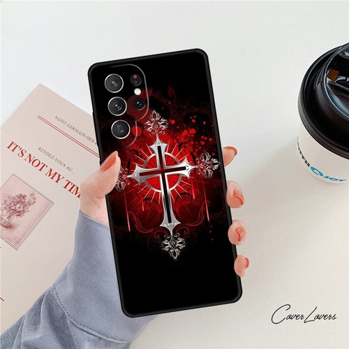 Faith Christian Religious Jesus phone case For Samsung Galaxy S24 S23 S22 Ultra - Photo 108 sur 125