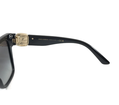 Dolce & Gabbana Sunglasses DG4470 501/8G Black Gold Frames Gray Gradient Lenses s-l400.png main image 4
