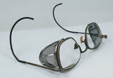 VINTAGE early 1900's AMERICAN OPTICAL USA SAFTEY GLASSES 46 issues steampunk