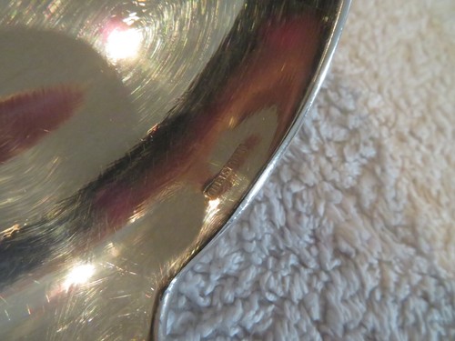 1900 french silverplate soup ladle serving spoon Christofle medallion rococo st - Picture 12 of 12
