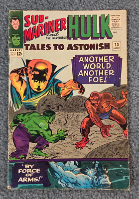 Tales to Astonish (Vol. 1) #73 Marvel Comics 1965 Jack Kirby Cover - VG+