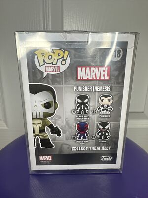 POP! Funko Marvel Punisher Nemesis Vinyl Figure w/ Protector #118