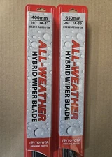 2019 - 2025 Rav4 Genuine Toyota Front Wiper Blades 85222AZ008TA & 85212AZ002TA