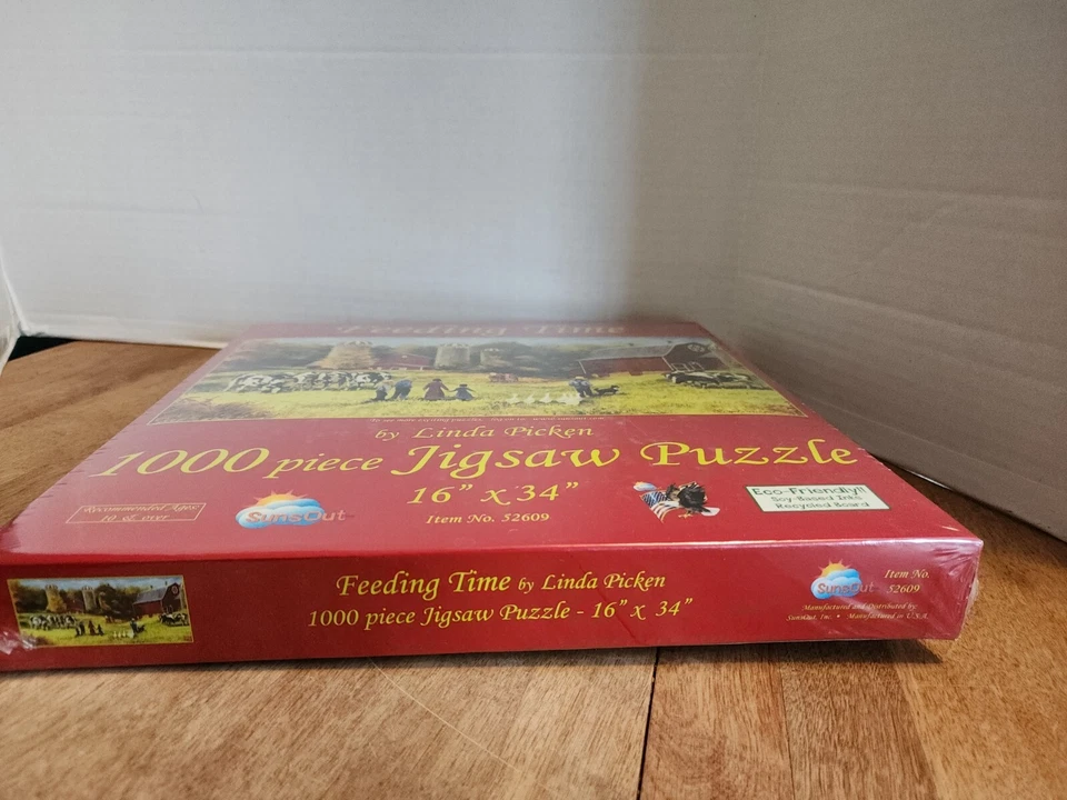 Sunsout 1000 pc Jigsaw Puzzle Feeding Time by Linda Picken - Image 3 of 4