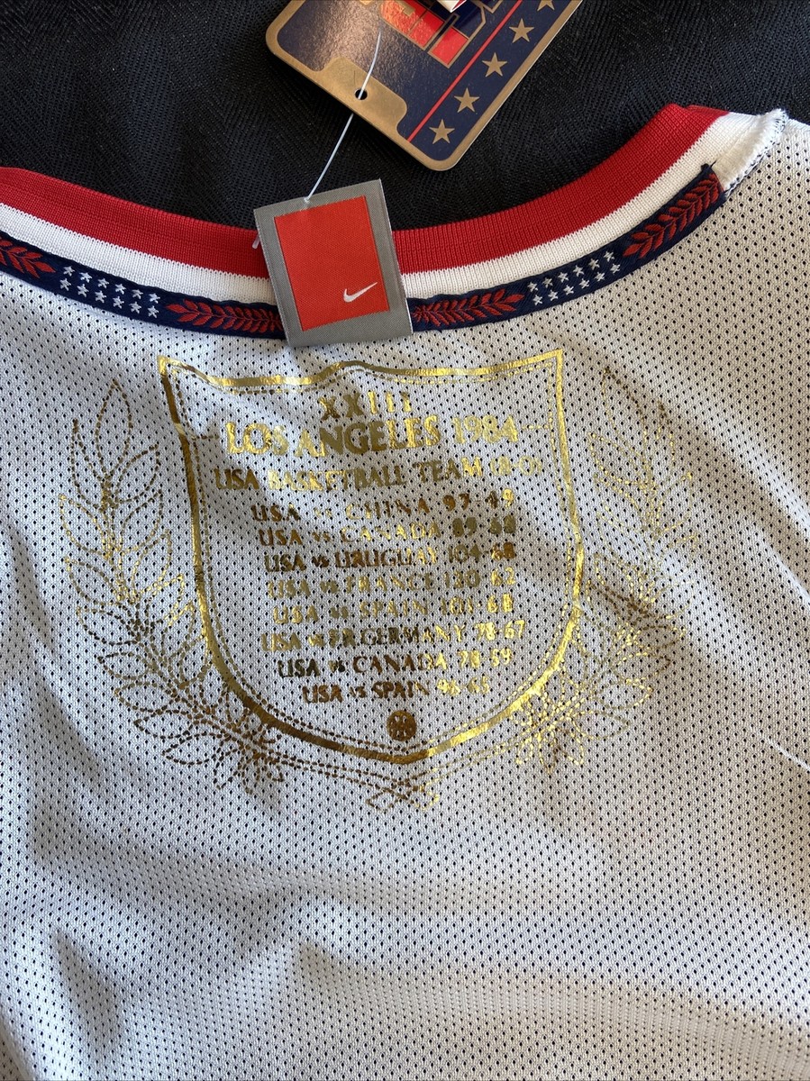 Michael Jordan Nike 1984 Olympic USA Legends #9 Blue Jersey