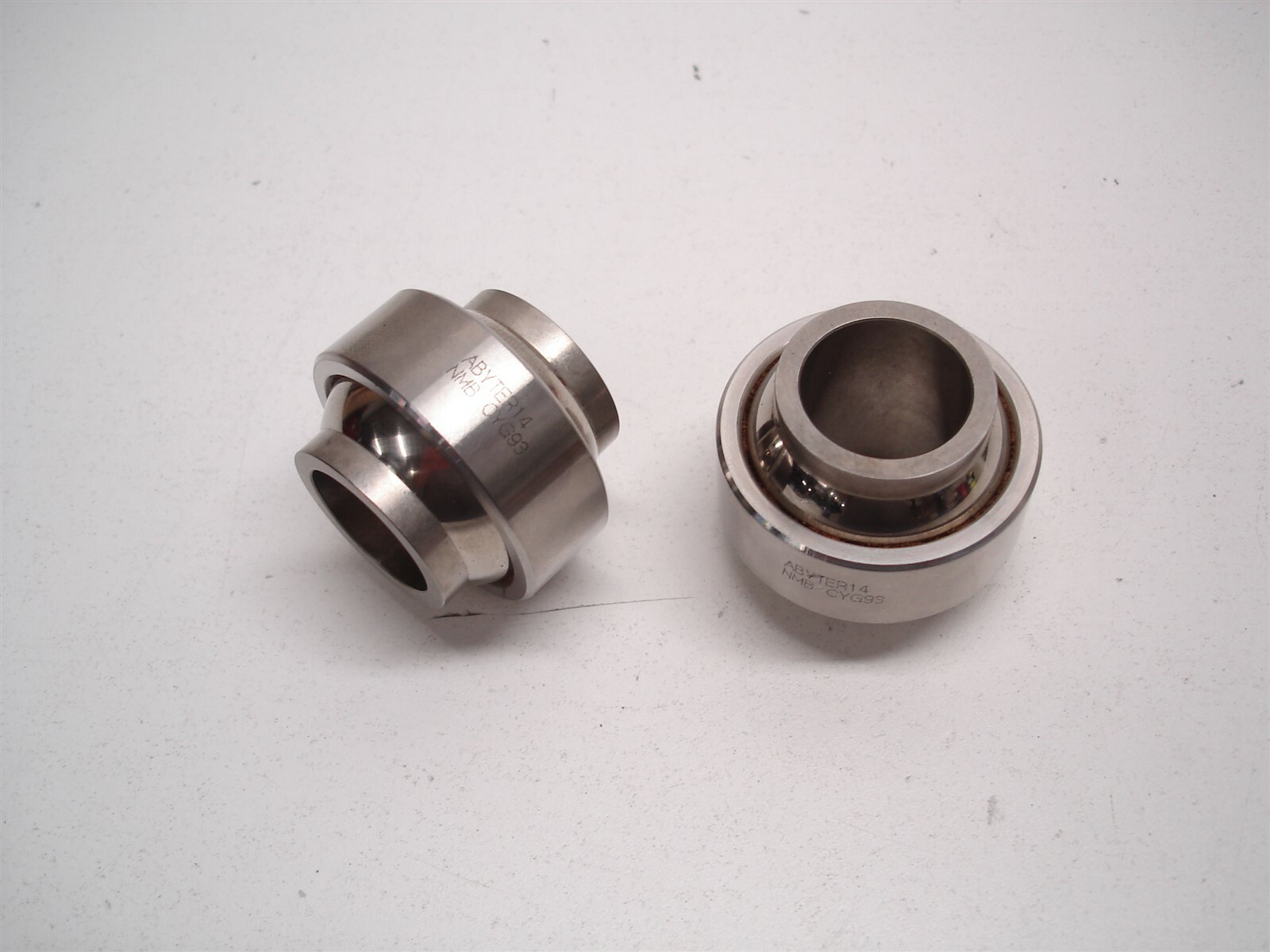 2 NEW NHBB ROD ENDS ABYTER14 HIGH MISALIGNMENT 7/8" id MONOBALL