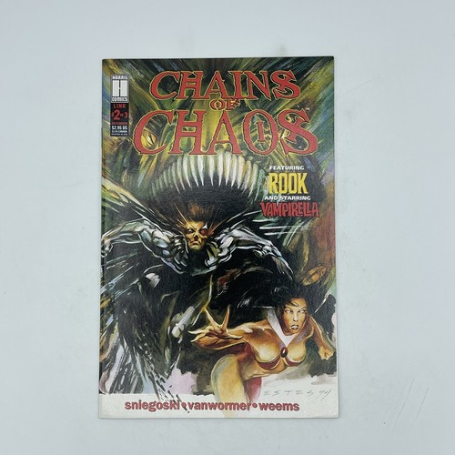 Juego completo de cómics de Chains of Chaos #1-3 Vampirella The Rook John Estes Harris - Imagen 4 de 12