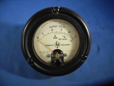Meter for HEWLETT PACKARD 608D Output Volts / DBM (Free & Fast Shipping!)