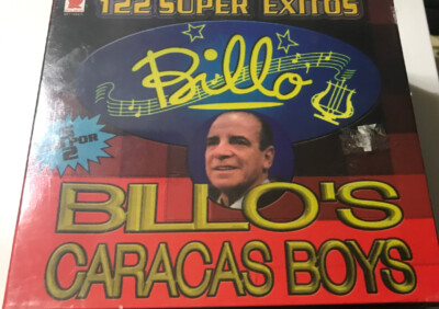 RARE 5CD BOXSET 122 Super Exitos Billo's Caracas Boys Mi