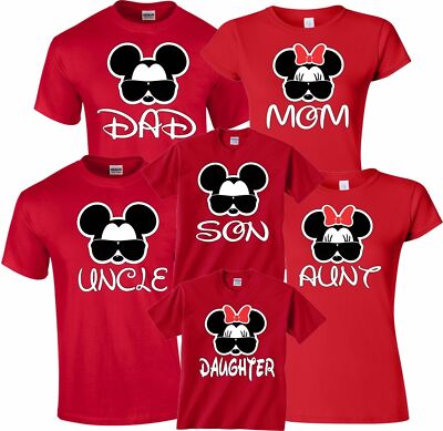 mom and dad disney shirts