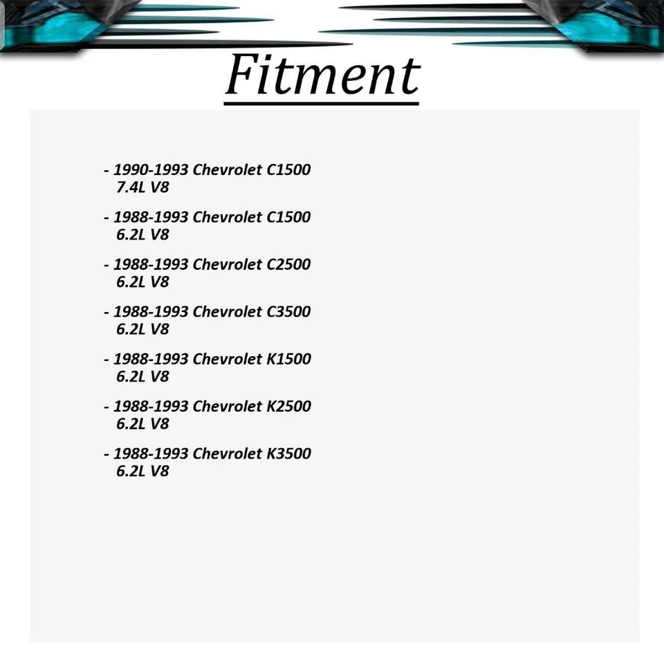 2x Amortiguador de dirección delantero Monroe para Chevrolet C1500 1988 1989 1990 1991 1992 Foto 4 de 4