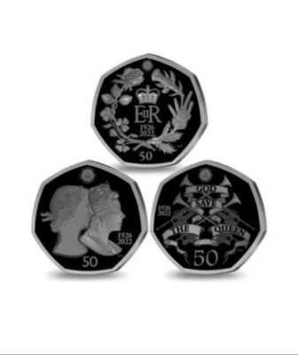 A Tribute to the Life of HM Queen Elizabeth II: 2022 Limited Edition 3 Coin Set