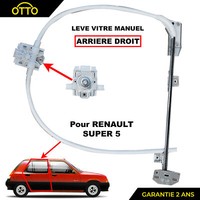 Hinteres Rechtes Fensterheber FüR Renault Super 5