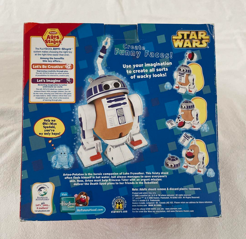 Disney Toy Story Mr. Potato Head Star Wars Artoo Potatoo Figure New - Picture 4 of 4