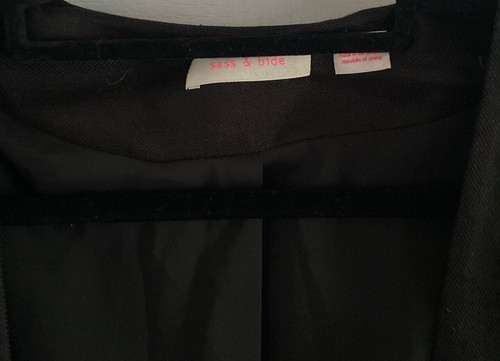 SASS & BIDE 'Beam Me Up" Cape - Size 12 - $595 - Picture 12 of 13