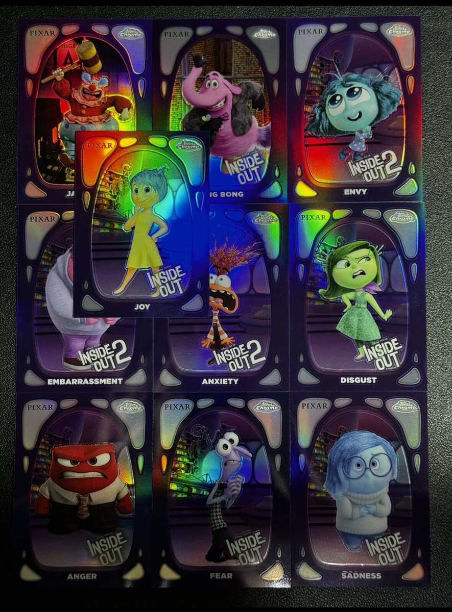 Topps Chrome Disney Inside Out コンプセット レア Topps Chrome Disney Inside Out コンプセット レア