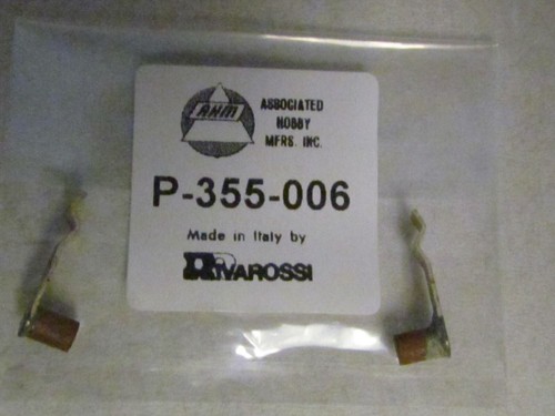JUEGO DE 2 CEPILLOS DE MOTOR P-355-006 PARA ALCO C-424 NUEVA ESCALA HO DE AHM & RIVAROSSI - Imagen 3 de 7