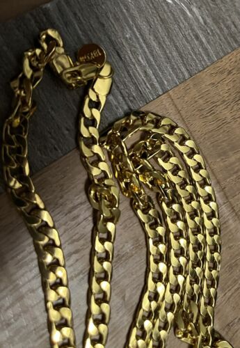 Collana catena pesante riempita d’oro 18 kg 26” uomo/OTTIMO regalo anniversario - Foto 2 di 6