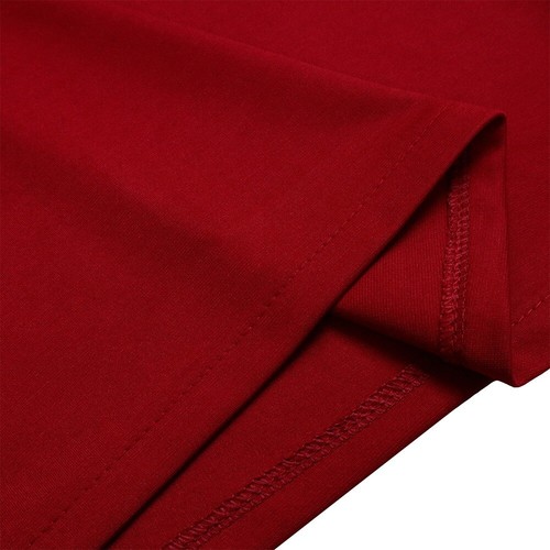 Damen Freizeit Langarm A-Linie Bindeband Ausschnitt Spitze Swing T-Shirt Elegant Minikleid - Bild 14 von 60