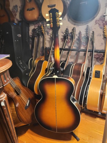 Epiphone Inspired by Gibson J-200 Acoustic Electric Guitar - Picture 6 of 12