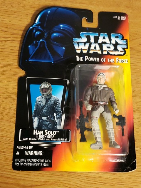Kenner Star Wars: Power Of The Force Han Solo In Hoth Gear Action Figure | eBay