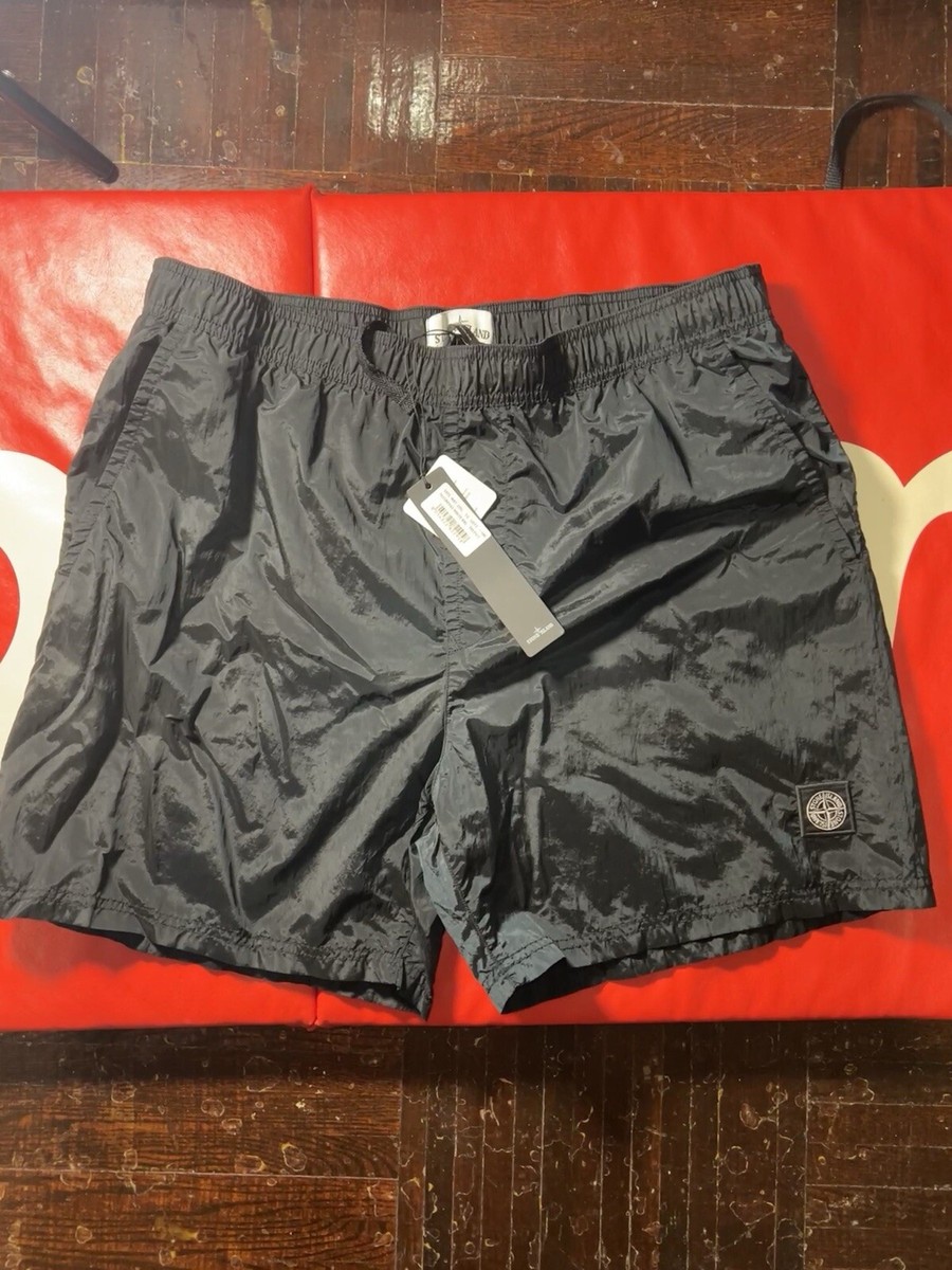 Stone Island Nylon Metal Shorts Charcoal Black XXL BRAND NEW With 