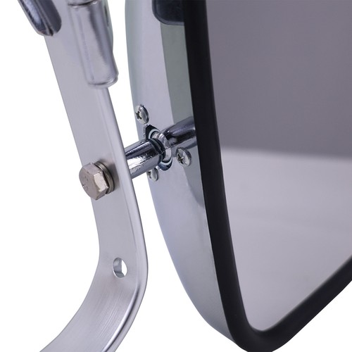 Side⏱ View Manual Mirrors Chrome Pair Set for Ford F-Series Pickup Truck US - Picture 9 of 11