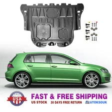 Front Skid Plate For VW Golf MK7 2015-2021 Impact Resistant Engine Guard Cover