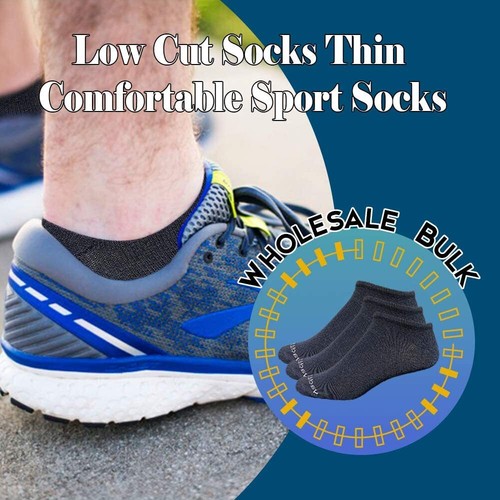 240 Pair Yacht & Smith Low Cut Socks Thin Comfortable Lightweight Sport Socks - Picture 6 of 7