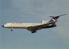 Postcard Airline ERAM AIR TU-154M EP-EKC No. A1366 AUC1.