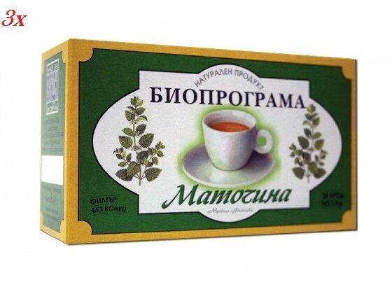 Чай мелисса успокаивающий 20x1.5г (3800022800032)