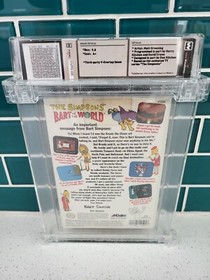 The Simpsons: Bart vs. The World NES Wata 9.8 A+