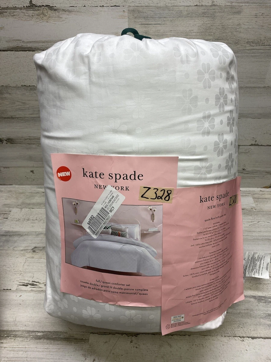 kate spade new york Queen White Comforters & Sets for sale | eBay