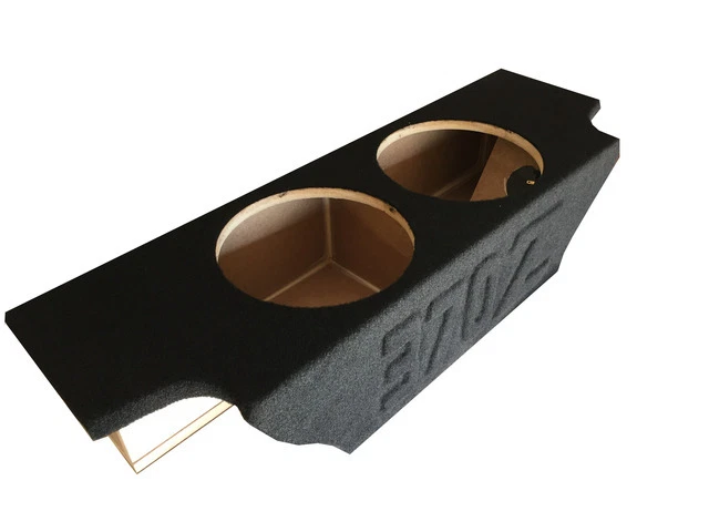 ZEnclosures UPFIRE Subwoofer Sub Box 2-12" W/RAISED LETTERS for NISSAN 370Z