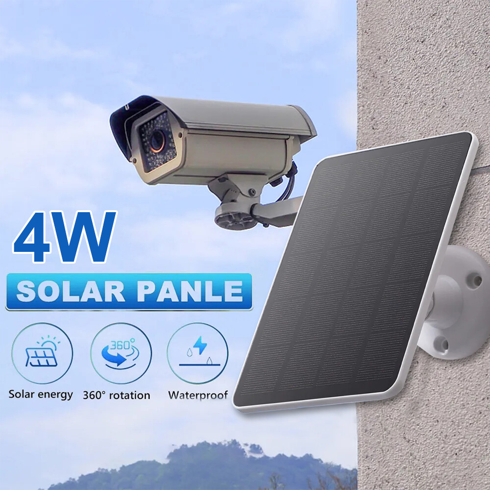 Solar Panel for Ring Spotlight Camera Security Cam Battery Charger Outdoor 13FT