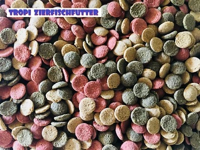 Tropi Mini Algen Wafers MIX mini 1000ml Welsfutter Spirulina Wafers Welstabs