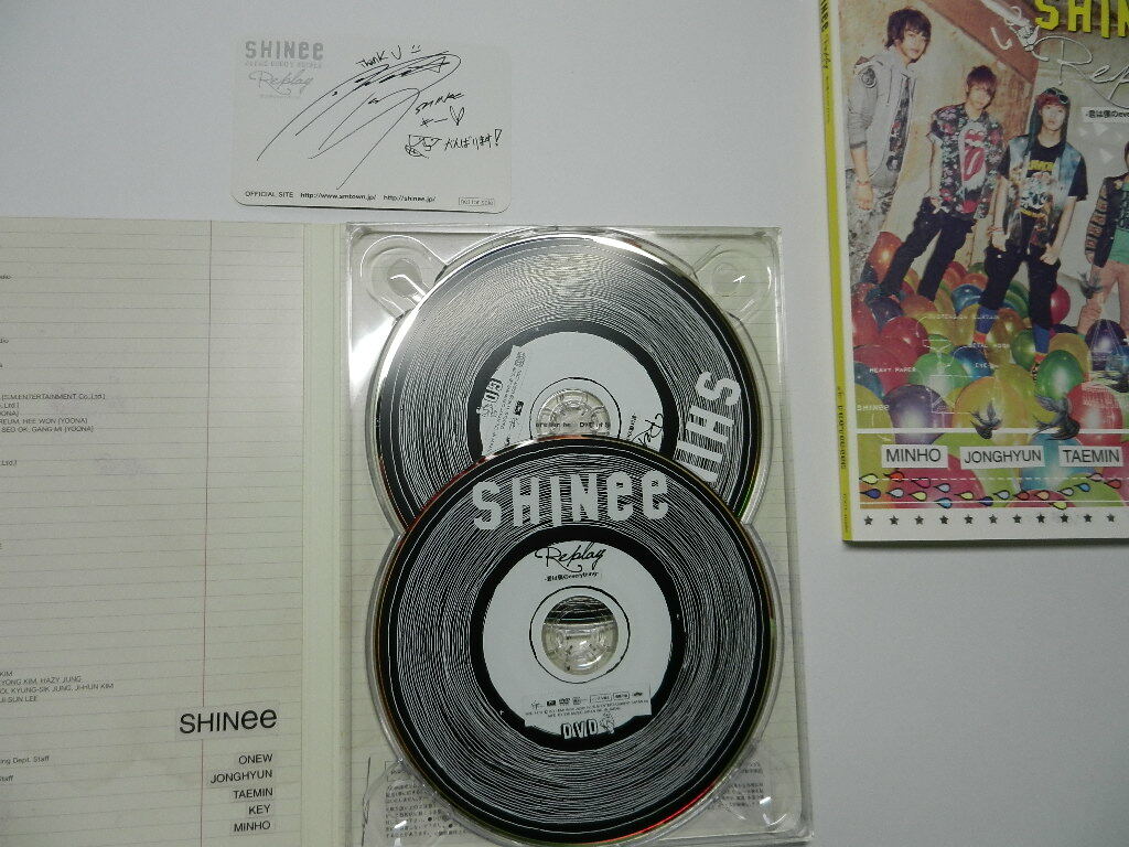 Replay-君は僕のeverything- CD DVD トレカ付き SHINee Replay 君は僕のeverything CD DVD PHOTO BOOK (EMI