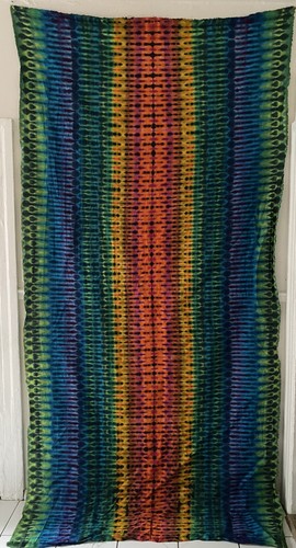 Tela de tinte de corbata 100% cáñamo paño de verano por yarda, diferentes patrones y colores - Imagen 23 de 23