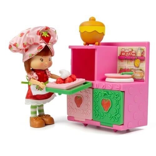 Juego de 32 piezas para pastel corto de fresa 5,5 pulgadas Berry Bake Shoppe - Imagen 2 de 7
