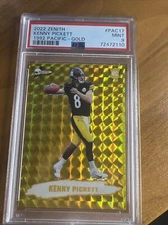 2022 Zenith #pac17 Kenny Pickett 1992 pacific gold graded 9 03/10